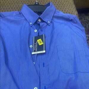 Roundtree & Yorke Blue Men's Shirt